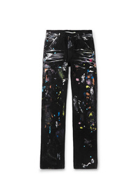 Off-White Paint Splattered Denim Jeans