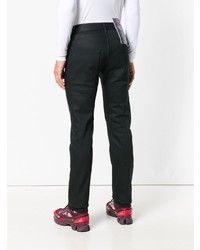 Raf Simons Rear Patch Fitted Jeans