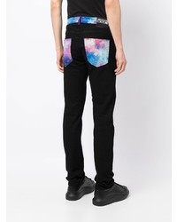 VERSACE JEANS COUTURE Space Print Detailing Jeans