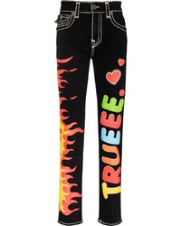 True Religion X Chief Keef Super T Straight Leg Jeans