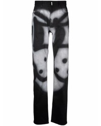 Givenchy X Chito Tag Effect Slim Cut Jeans