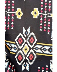 Boohoo Cameron Nordic Print Maxi Kimono