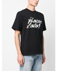 PLACES+FACES Daft Logo Print Cotton T Shirt