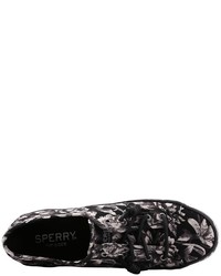 Sperry Seacoast Print Lace Up Casual Shoes