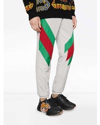Gucci Rhyton Leather Sneaker With Tiger