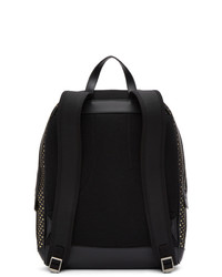 Gucci Black And Gold Guccy Magnetismo Backpack