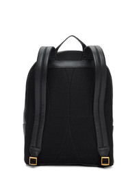 Gucci Black Print Backpack