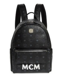 MCM Small Trilogie Canvas Backpack