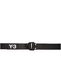 Y-3 Black Logo Belt