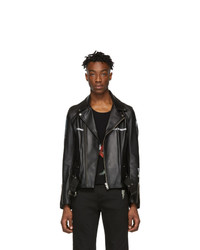 Undercover Black Leather Dead Hermits Jacket