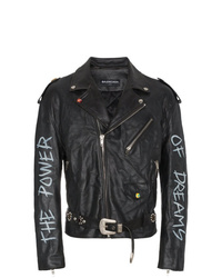Balenciaga The Power Of Dreams Leather Jacket