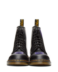 Needles Black Dr Martens Edition 1460 Boots