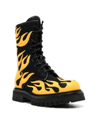 Moschino Chunky Lace Up Boots