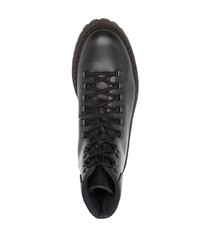 Common Projects Lace Up Leather Ankle Boots