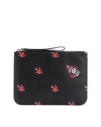 McQ Alexander McQueen Large Deco Swallow Pouch