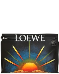 Loewe Sun Printed Leather Pouch