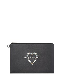 Givenchy Medium Flower Heart Logo Pouch