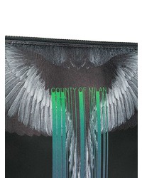 Marcelo Burlon County of Milan Wings Barcode Clutch Bag