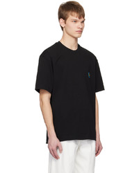 Solid Homme Black Tennis Tail T Shirt