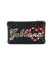 Dolce & Gabbana Appliqu Logo Quilted Bag