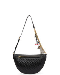Balenciaga Black Leather Souvenir Bag