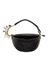 Balenciaga Black Leather Souvenir Bag