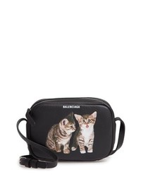 Balenciaga Extra Small Kittens Calfskin Leather Camera Bag