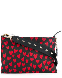 RED Valentino Heart Print Crossbody Bag