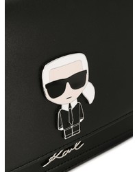 Karl Lagerfeld Kikonik Metal Lock Shoulder Bag