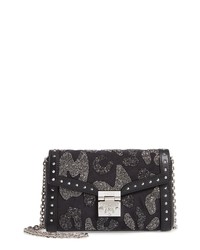 MCM Millie Crystal Embellished Crossbody Bag