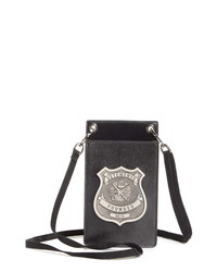 Vetements Police Leather Crossbody Pouch
