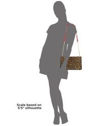Christian Louboutin Posh Leopard Print Leather Crossbody Bag