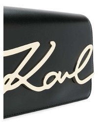 Karl Lagerfeld Signature Shoulder Bag