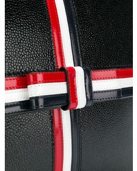 Thom Browne Square Pebbled Leather Gift Box Bag