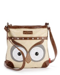 UNIONBAY Studded Owl Crossbody Bag