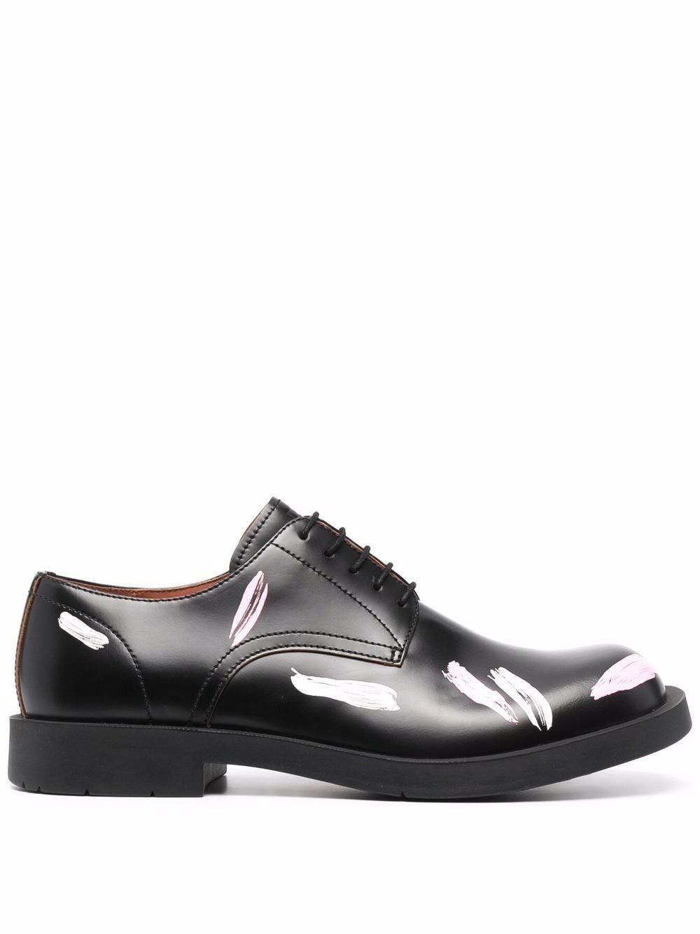 CamperLab 1978 Paint Print Derby Shoes, $192 | farfetch.com