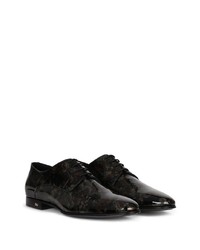 Dolce & Gabbana Abstract Print Derby Shoes