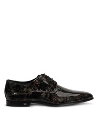 Dolce & Gabbana Abstract Print Derby Shoes