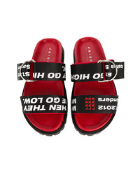 Joshua Sanders Double Strap Sandals Unavailable