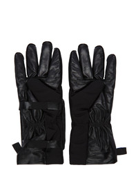 Off-White Black And White Pouch Gloves
