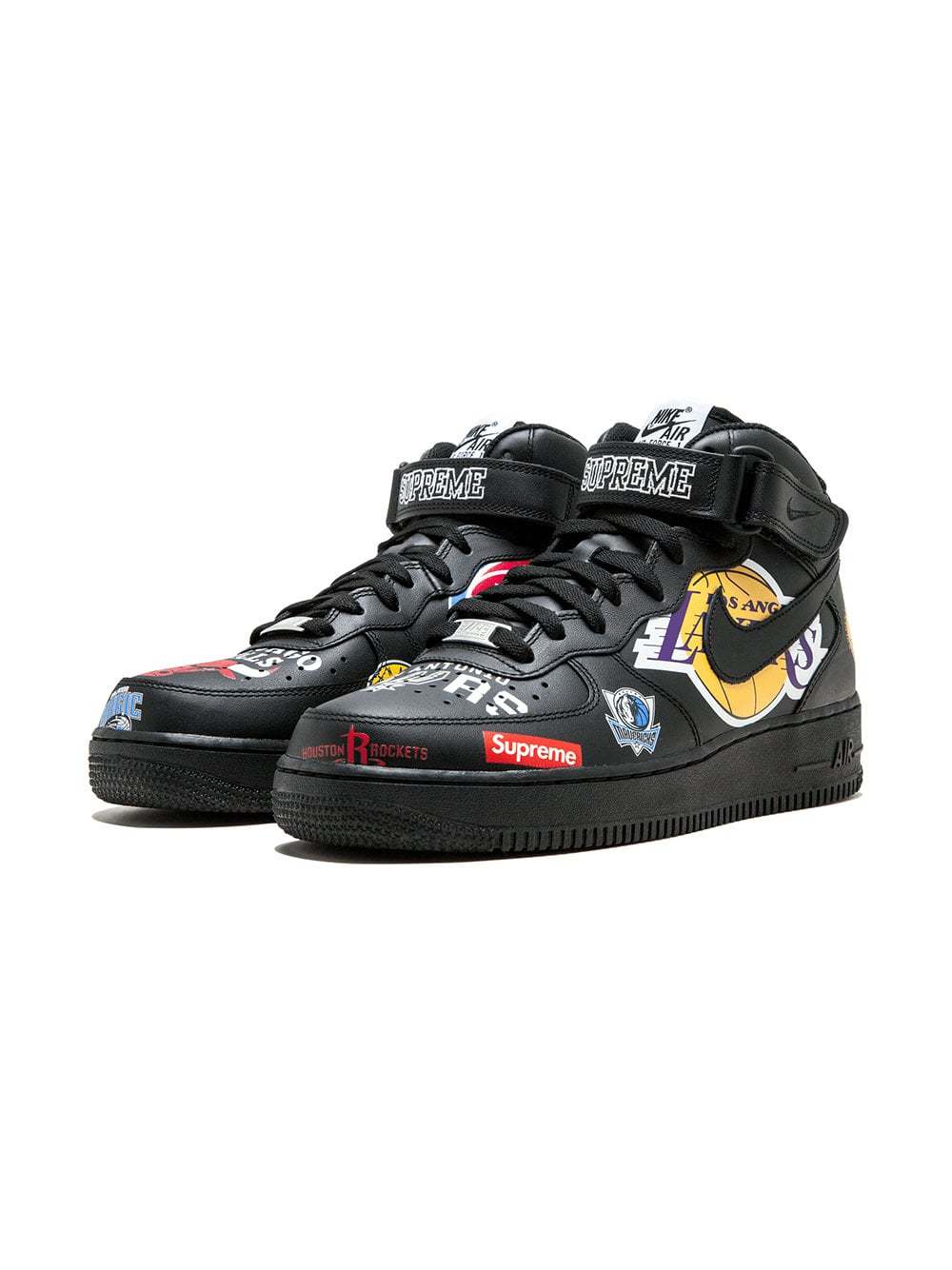Supreme Air Force 1 Mid 07 Nike X Sneakers, $1,040 | farfetch.com 