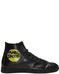 Marc Jacobs Black Logo High Top Sneakers