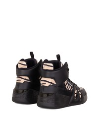 Giuseppe Zanotti High Top Animal Sneakers