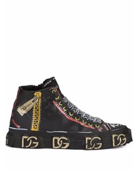 Dolce & Gabbana Portofino High Top Sneakers