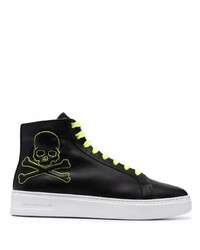 Philipp Plein Skull Print Sneakers