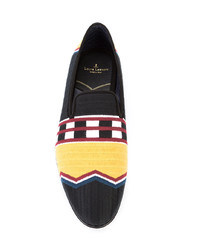 Louis Leeman American Indian Print Loafers