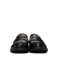 Burberry Black Emile Tb Loafers