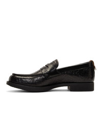Burberry Black Emile Tb Loafers