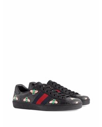 Gucci Ace Bee Print Sneakers