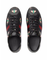 Gucci Ace Bee Print Sneakers